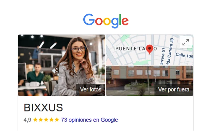 Reseñas de goolge bixxus